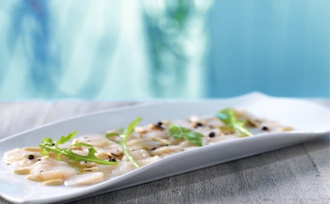 Carpaccio de conchas